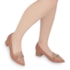 Sapato Salto Baixo Piccadilly Feminina Terracota