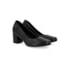 Sapato Salto Baixo Usaflex Feminino Preto