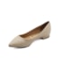 Sapato Salto Baixo Vizzano Feminino Bege