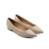 Sapato Salto Baixo Vizzano Feminino Bege