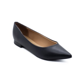 Sapato Salto Baixo Vizzano Feminino Preto