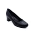 Sapato Salto Grosso Piccadilly Feminino Preto
