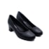 Sapato Salto Grosso Piccadilly Feminino Preto
