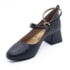 Sapato Salto Medio Vizzano Feminino Preto