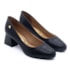 Sapato Salto Medio Vizzano Feminino Preto