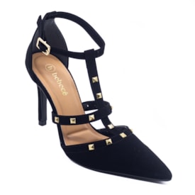 Sapato Scarpin Salto Alto Bebece Feminina Preto