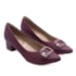 Sapato Scarpin Salto Baixo Usaflex Feminino Rebu