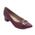 Sapato Scarpin Salto Baixo Usaflex Feminino Rebu