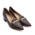 Sapato Scarpin Salto Baixo Vizzano Feminino Chocolate