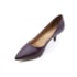 Sapato Scarpin Salto Baixo Vizzano Feminino Vinho