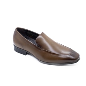 Sapato Social Bico Fino Jota Pe Masculino Dark Tan