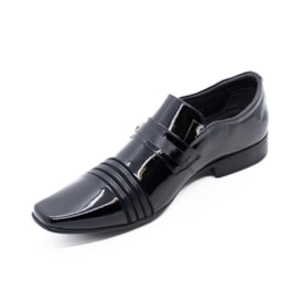 Sapato Social Bico Fino Jota Pe Masculino Verniz Treviso