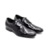 Sapato Social Bico Largo Democrata Masculino Preto