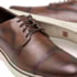 Sapato Social Metropolitan Bay Democrata Masculino Tan