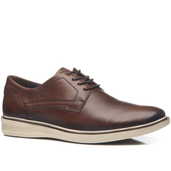 Sapato Social Pegada Couro Masculino Pinhao