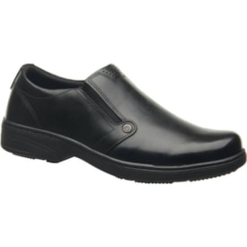 Sapato Social Pegada Couro Masculino Preto