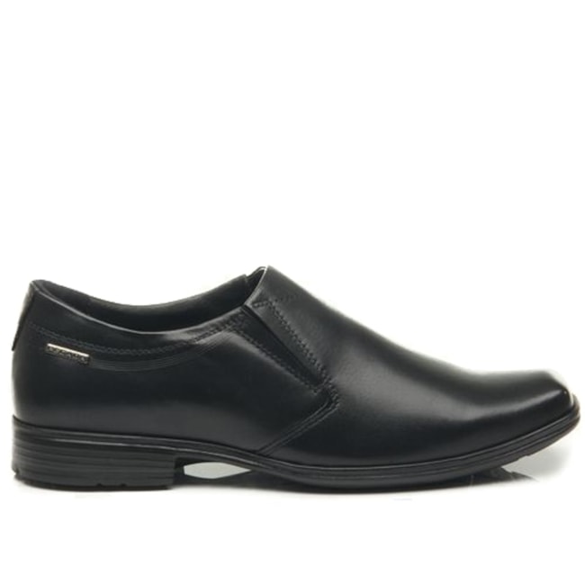 Sapato Social Pegada Em Couro Masculino Preto