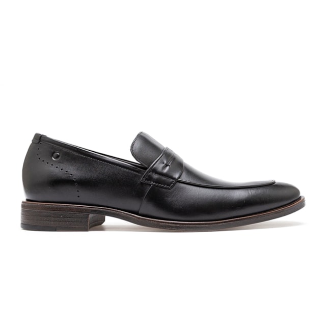 Sapato Social Smart Confort Madison Hi Soft 32 Democrata Masculino Preto