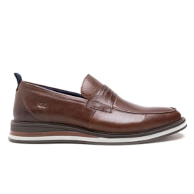 Sapato Type Metropolitan Democrata Masculino Conhaque
