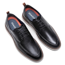 Sapato Type Metropolitan Democrata Masculino Preto