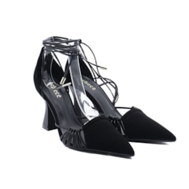 Scarpin Bebece Salto Alto Feminino Preto