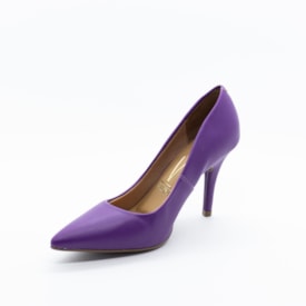 Scarpin Salto Alto Vizzano Feminino Light Violeta