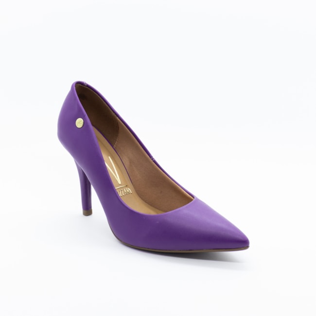 Scarpin Salto Alto Vizzano Feminino Light Violeta