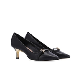 Scarpin Salto Baixo Luz Da Lua Feminino Vipera