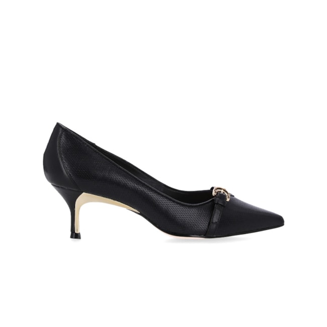 Scarpin Salto Baixo Luz Da Lua Feminino Vipera