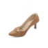 Scarpin Salto Baixo Softli Feminino Ambar