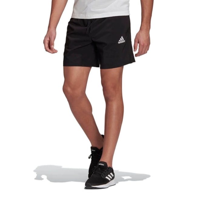 Short Adidas Aeroready Essentials Chelsea Unissex Preto