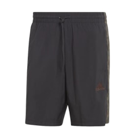 Short Adidas Essentials Chelsea 3 Stripes Masculino Preto