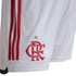 Short Oficial Adidas CR Flamengo I 23-24 Masculino Branco