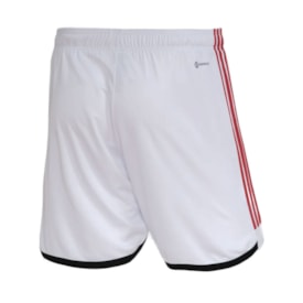 Short Oficial Adidas CR Flamengo I 23-24 Masculino Branco