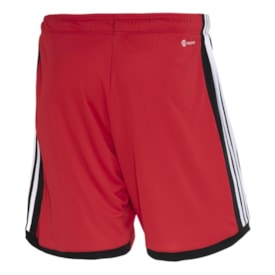 Short Oficial Adidas CR Flamengo III 22/23 Masculino Vermelho