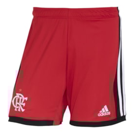 Short Oficial Adidas CR Flamengo III 22/23 Masculino Vermelho