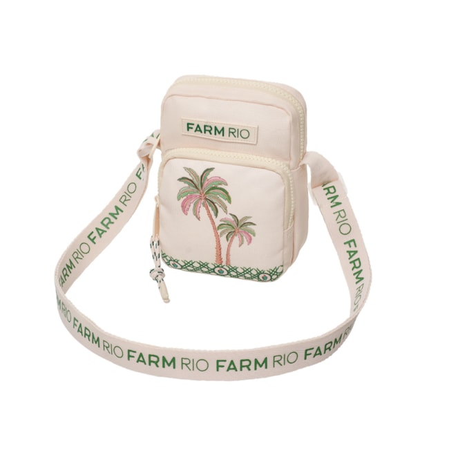 Shouder Bag Farm Delicadeza De Verão  Off White