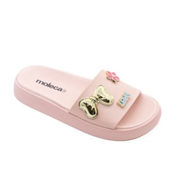 Slide Moleca Feminino Rosa