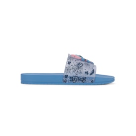 Slide Stitch Grendene Feminino Infantil Azul