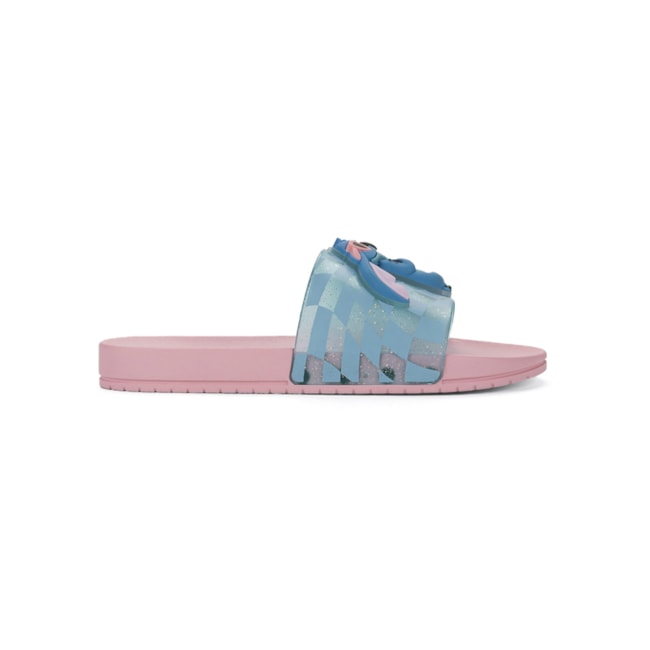 Slide Stitch Grendene Feminino Infantil Rosa
