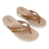 Tamanco Anabela Baixa Modare Feminino Creme