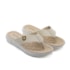Tamanco Anabela Baixa Modare Feminino Creme