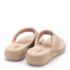 Tamanco Anabela Baixa Softli Feminino Sand