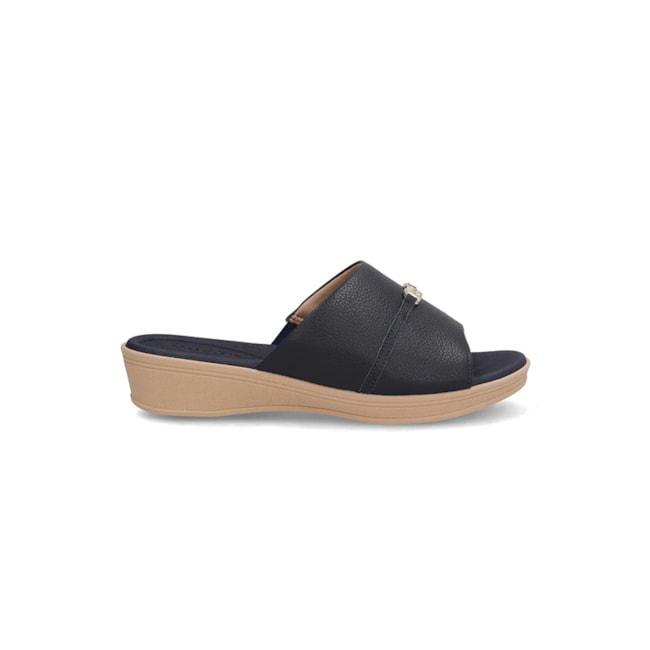 Tamanco Anabela Baixa Usaflex Feminino Burgundy