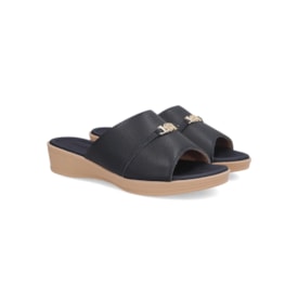 Tamanco Anabela Baixa Usaflex Feminino Burgundy