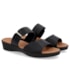 Tamanco Anabela Baixa Usaflex Feminino Preto