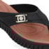 Tamanco Anabela Baixa Usaflex Feminino Preto