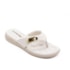 Tamanco Anabela Baixo Comfortflex Feminino Bege