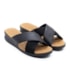 Tamanco Anabela Baixo Usaflex Feminino Preto