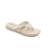 Tamanco Anabela Comfortflex Feminino Almond